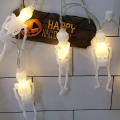Girlanda Halloween Szkielet Lampki LED Dekoracja Kościotrup