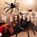 Duży Sztuczny Pająk Dekoracyjny 50 cm XL Dekoracja Halloween