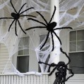 Duży Sztuczny Pająk Dekoracyjny 50 cm XL Dekoracja Halloween