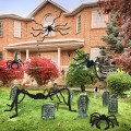 Duży Sztuczny Pająk Dekoracyjny 90 cm XL Dekoracja Halloween