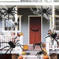 Duży Sztuczny Pająk Dekoracyjny 90 cm XL Dekoracja Halloween