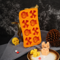 Foremka Silikonowa Halloween Czaszka Kości Do Lodu Ciastek 