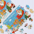 Puzzle Świąteczne 60 el. W Metalowej Puszce Prezent Dzieci