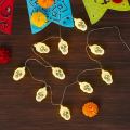 Girlanda Halloween Świetlna Czaszki Lampki LED