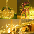 Lampki Druciki 20 Led Na Baterie Białe Ciepłe  Światełka Dekoracji