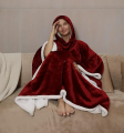 Koc Bluza Świąteczny Kocyk Prezent KOCOBLUZA 2w1 Świąteczna
