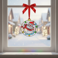Bombka Do Malowania Zawieszka Choinkowa Witraż Świąteczny