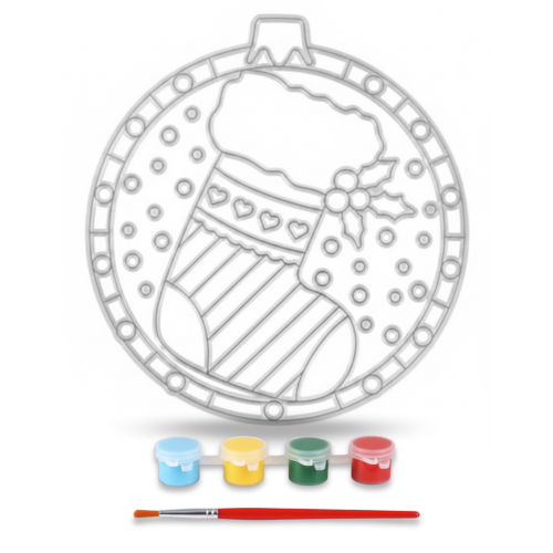 Bombka Do Malowania Zawieszka Choinkowa Witraż Świąteczny