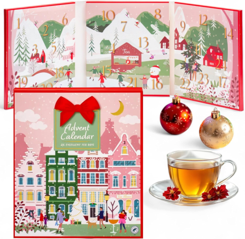 KALENDARZ ADWENTOWY z herbatą Herbata Adwent 24 torebki