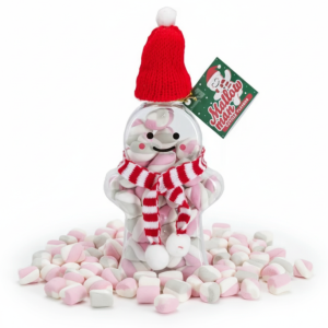 Zestaw Prezentowy Butelka Świąteczna Piernik Z Piankami Marshmallow