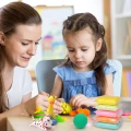 Piankolina sensoryczna glina piankowa do modelowania dla dzieci z akcesoriami 96 kolorów