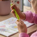 Kredki wieczne kolorowe z gumkami bez temperowania 12 szt. 24 wkłady