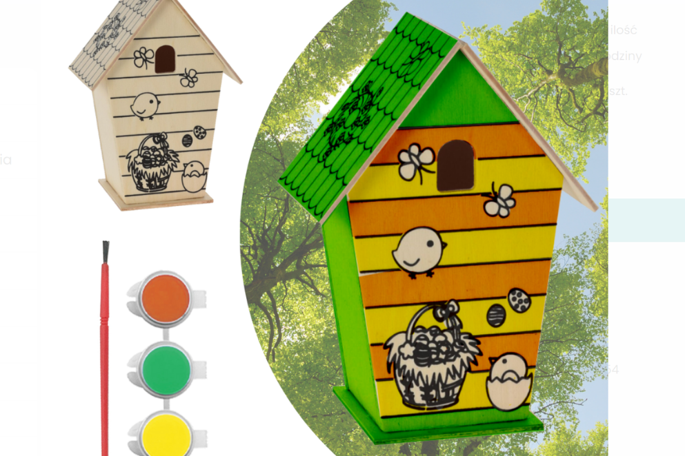 Karmnik dla ptaków DIY