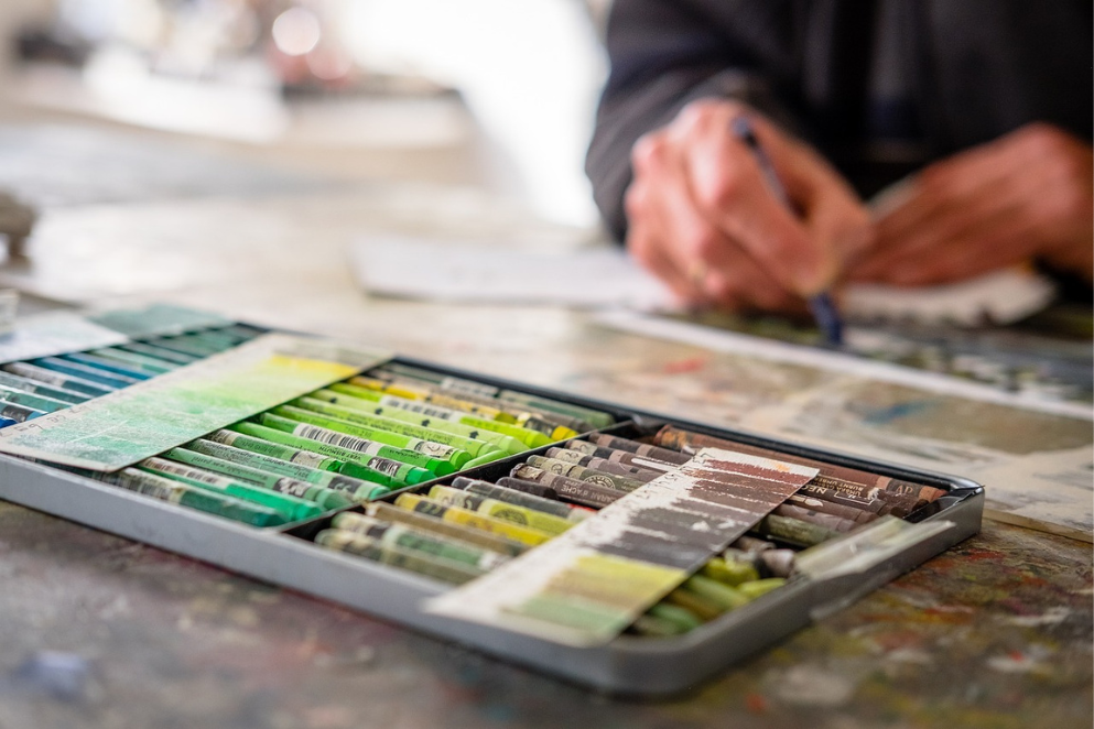 Rysowanie przy użyciu pasteli