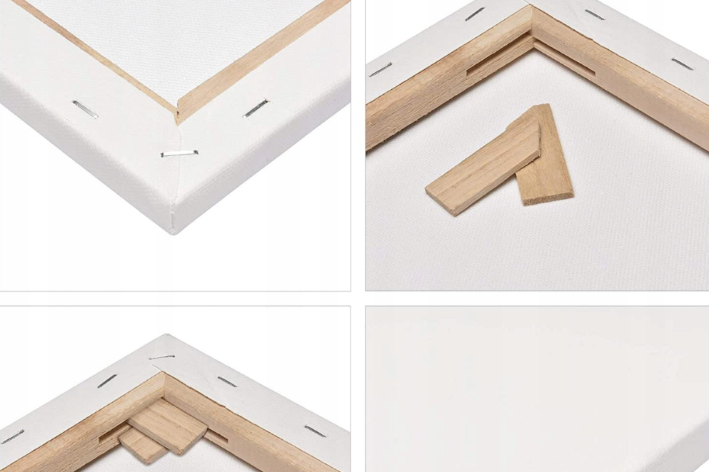 Wykonanie płótna malarskiego