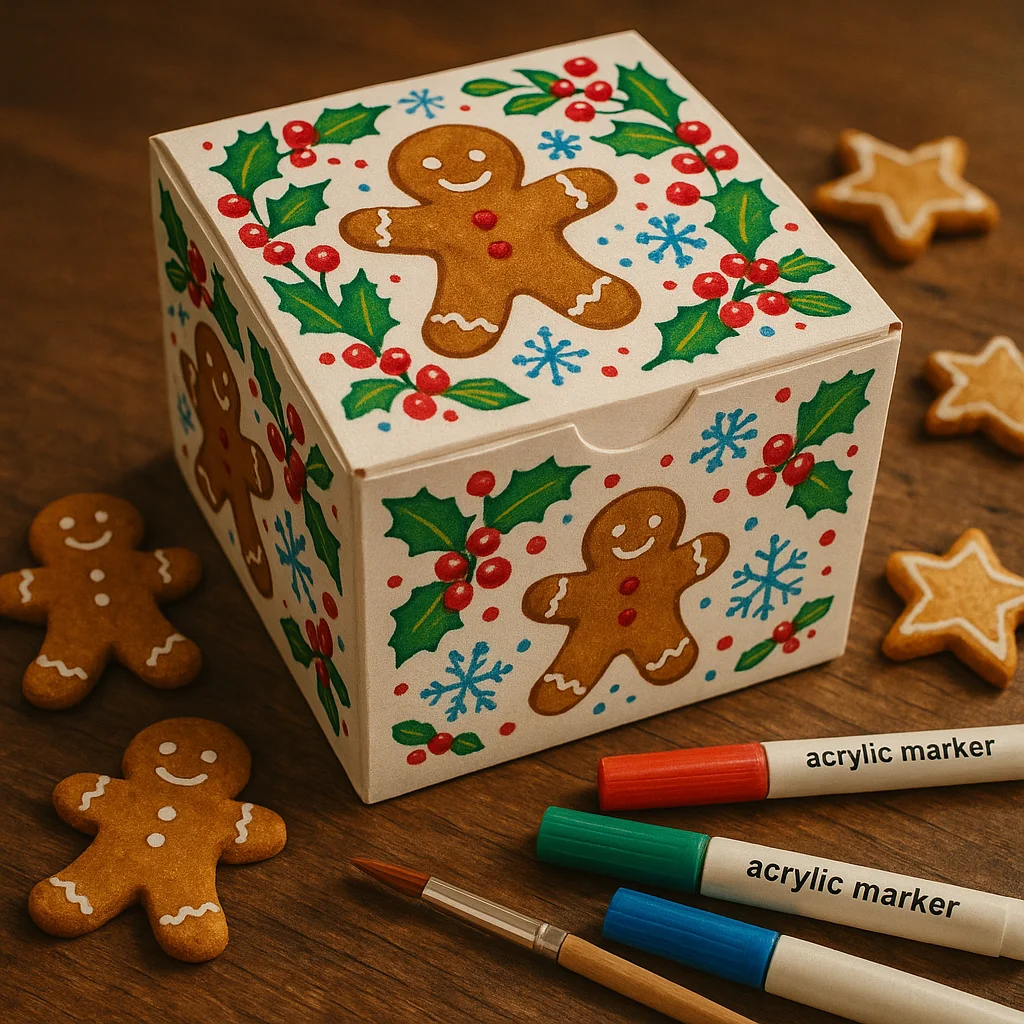 Świąteczne wypieki w pięknej oprawie: Wszystko, czego potrzebujesz do dekoracji babeczek i przechowywania ciastek