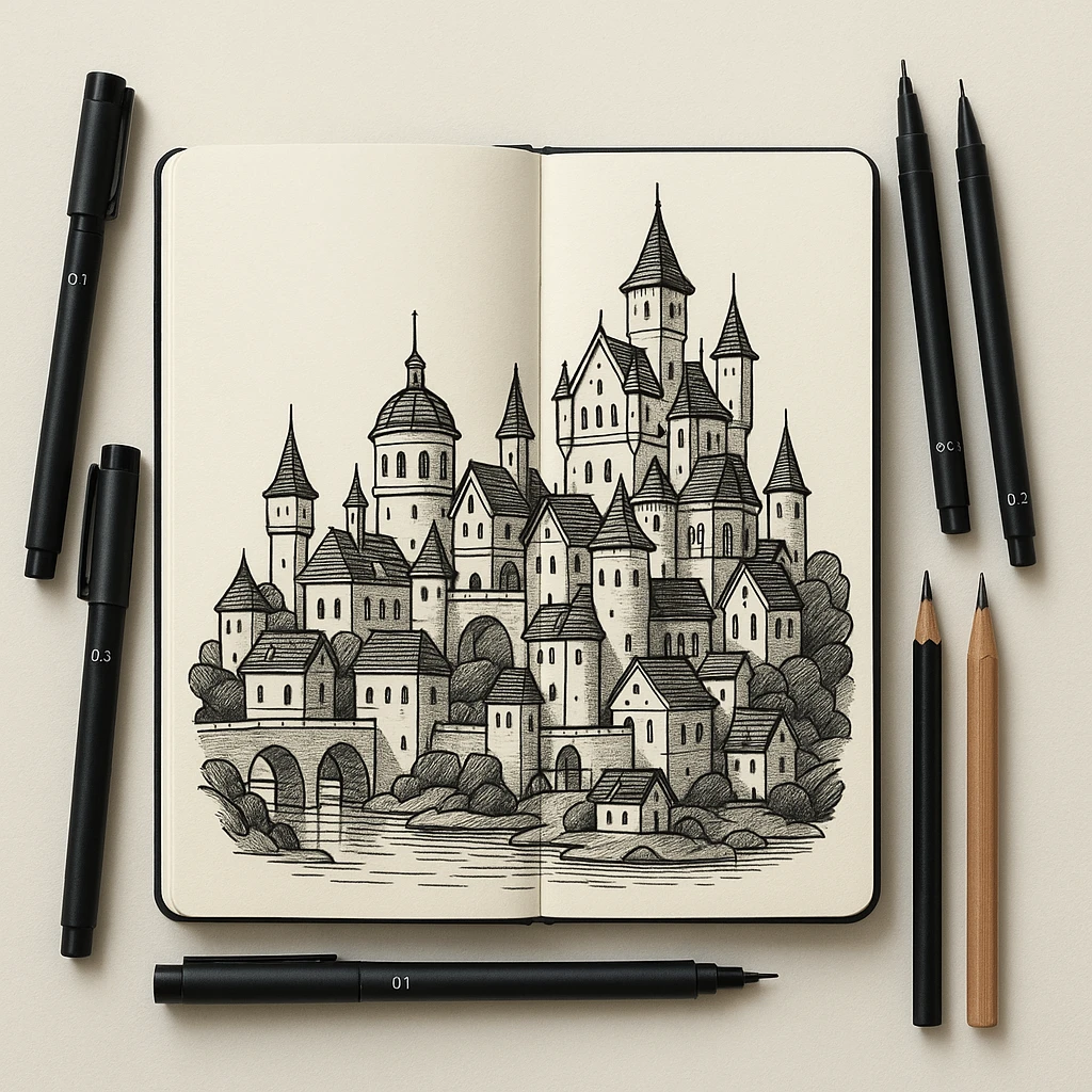 Idealny prezent dla rysownika: Przegląd zestawów do szkicowania w praktycznym etui