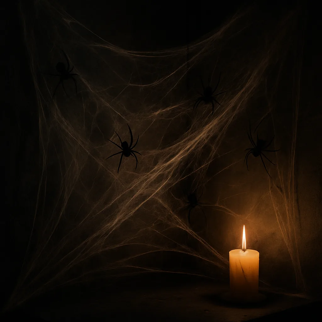 Stwórz upiorny klimat w swoim domu! Pomysły na dekoracje Halloween z wykorzystaniem pajęczyn i pająków