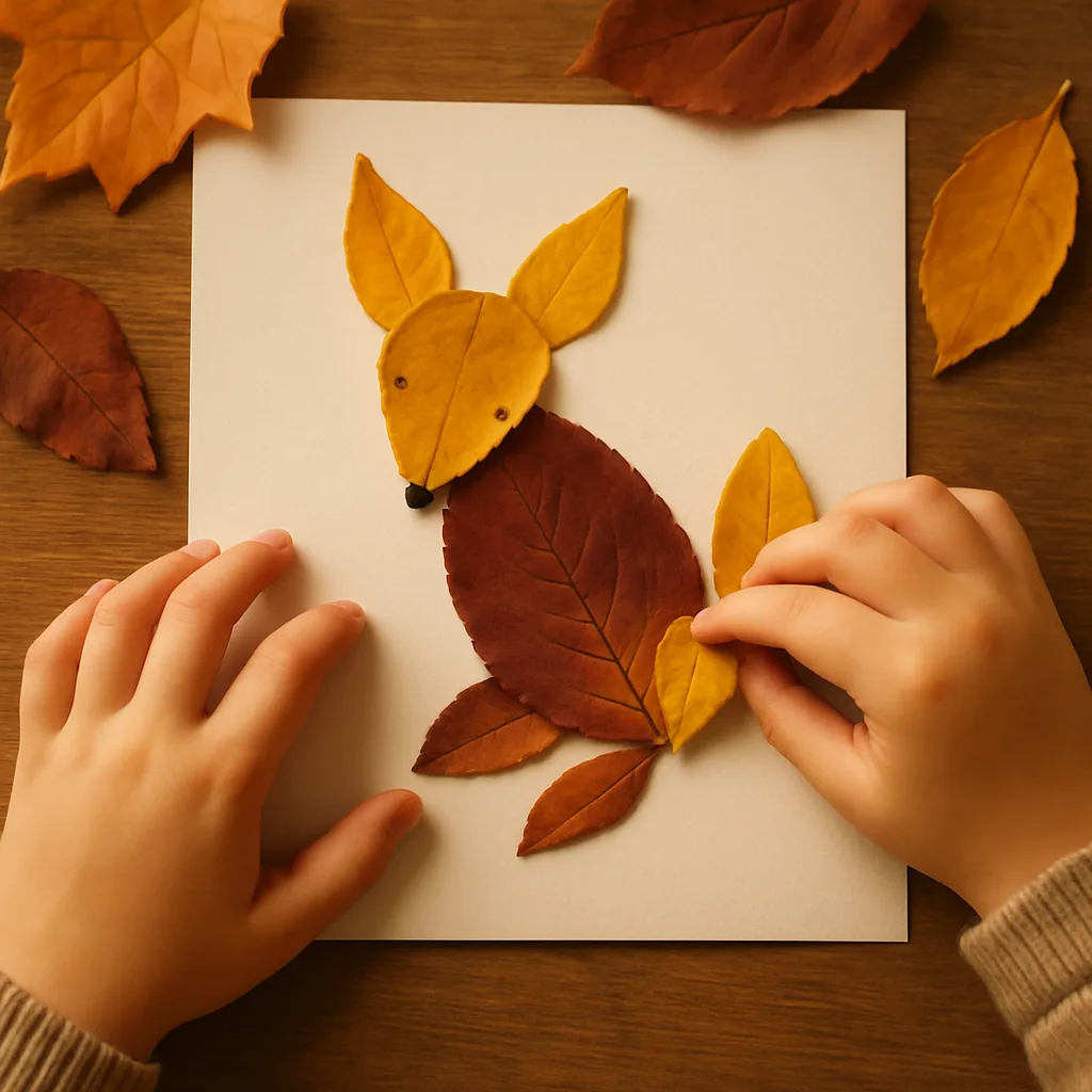 Kreatywna jesień z dzieckiem: Pomysły na zabawy plastyczne z wykorzystaniem liści i kasztanów