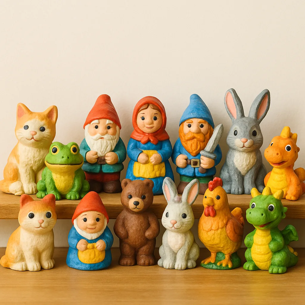 Nie tylko na płótnie: Odkryj radość malowania trójwymiarowych figurek