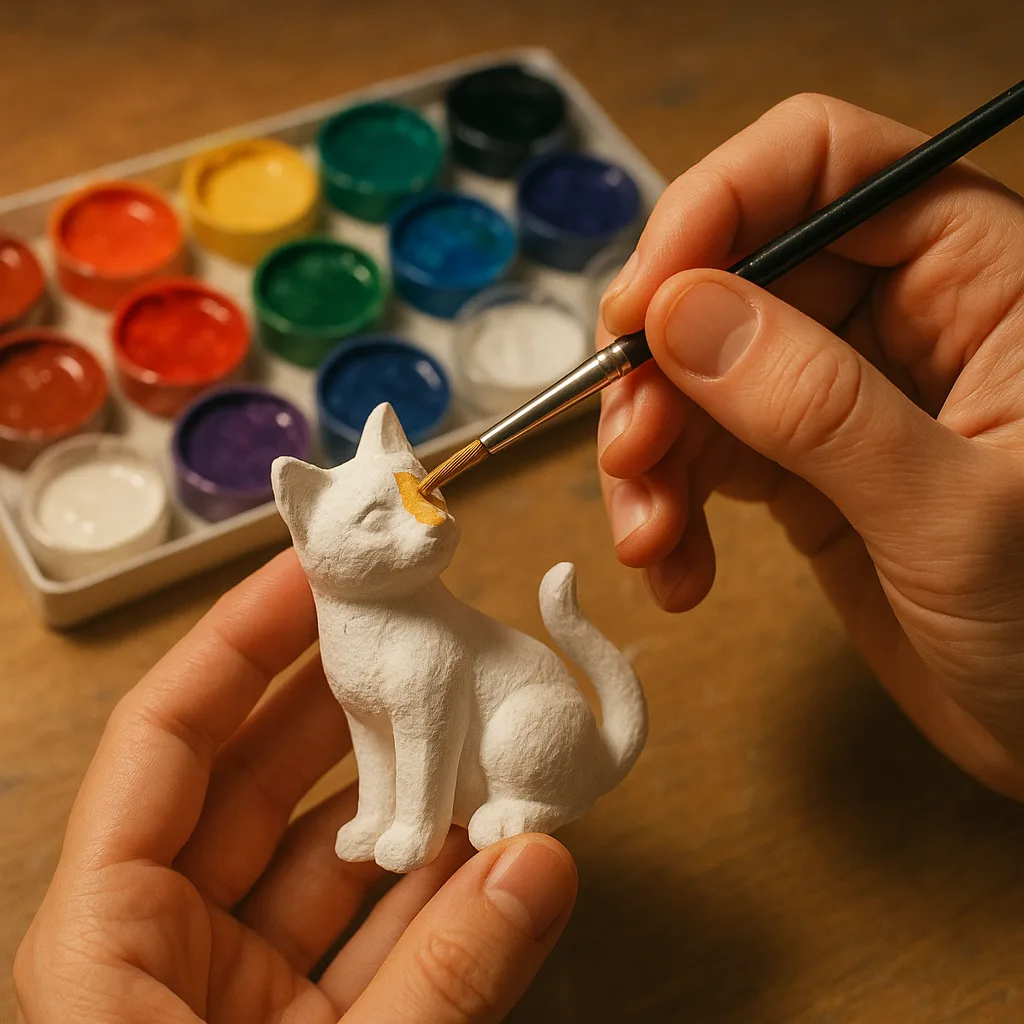 Nie tylko na płótnie: Odkryj radość malowania trójwymiarowych figurek