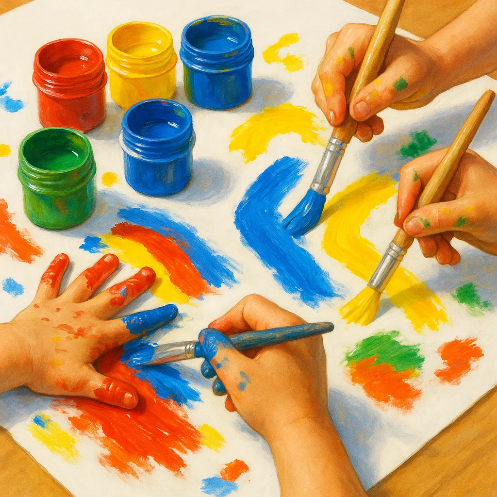 Różnice między farbami akrylowymi a plakatowymi - co lepsze na lekcje plastyki?