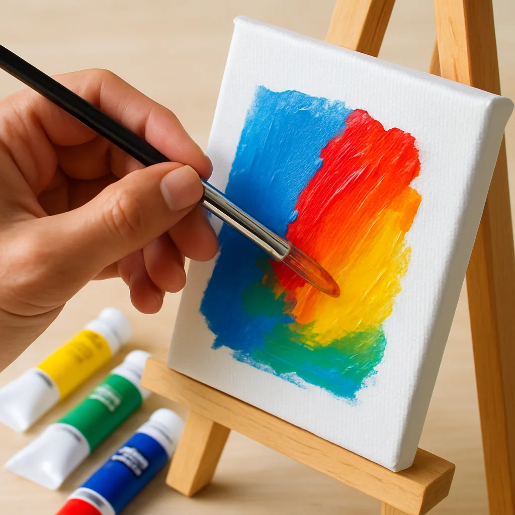 Różnice między farbami akrylowymi a plakatowymi - co lepsze na lekcje plastyki?