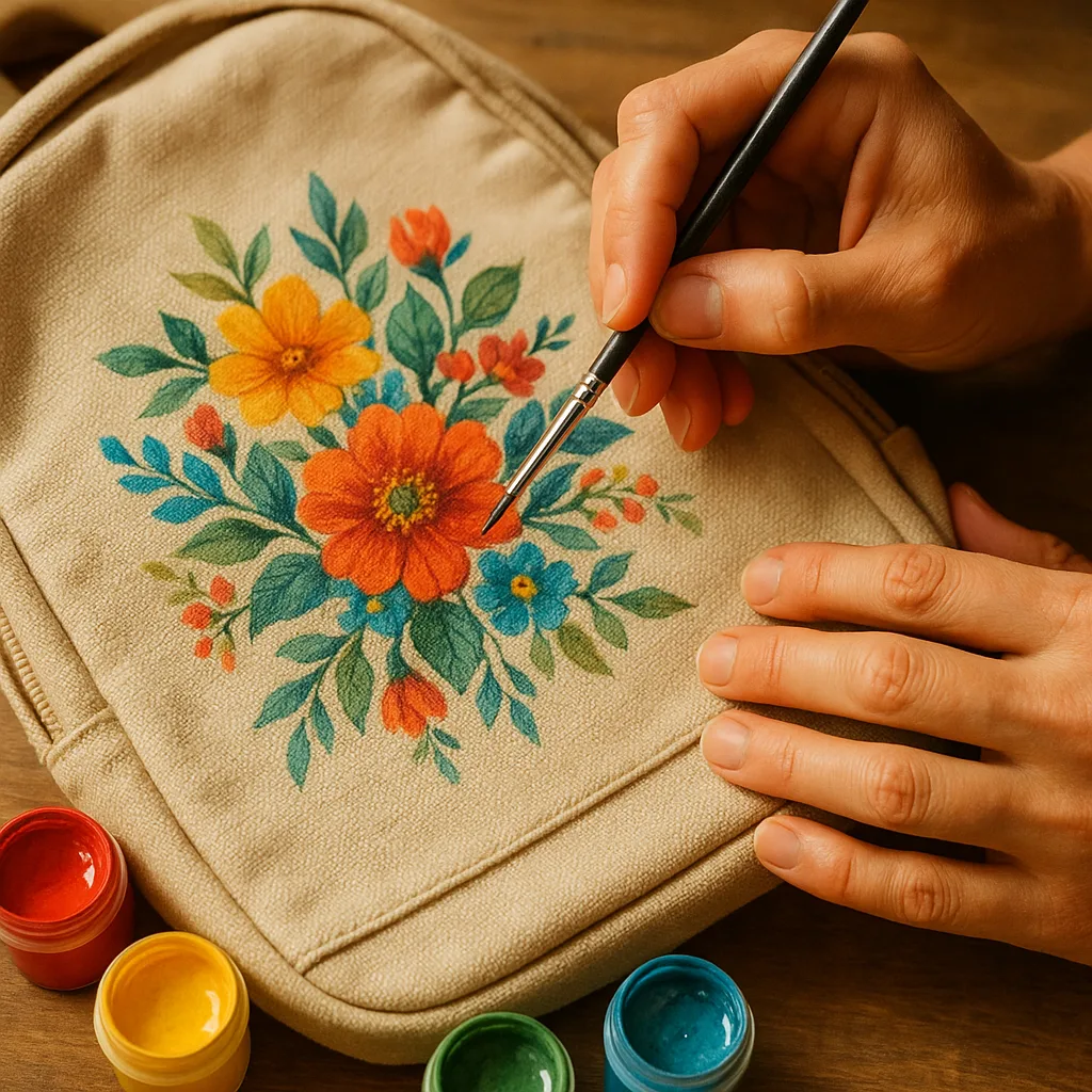 5 pomysłów na personalizację plecaka - od naszywek po malowanie