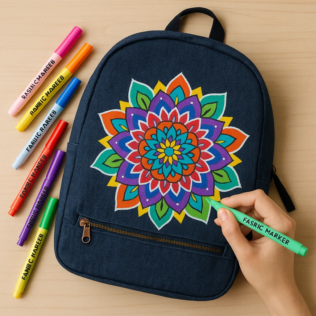 5 pomysłów na personalizację plecaka - od naszywek po malowanie