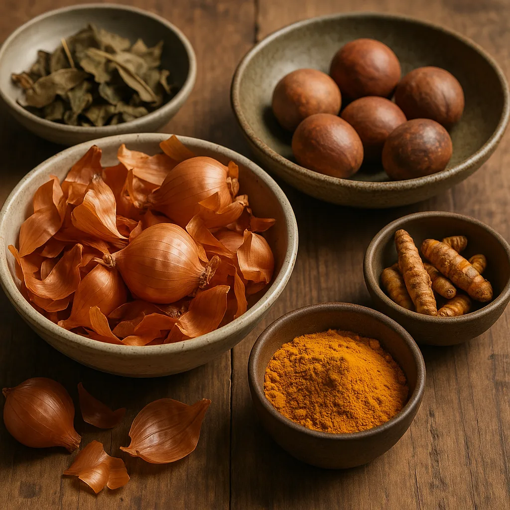 Malowanie tkanin naturalnymi barwnikami - poradnik krok po kroku