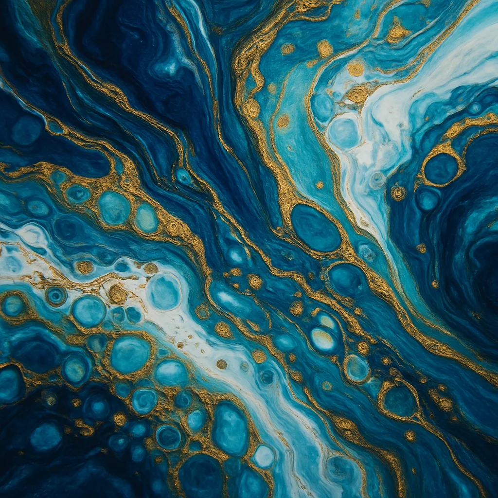 Pour painting - nowoczesna technika malarska krok po kroku