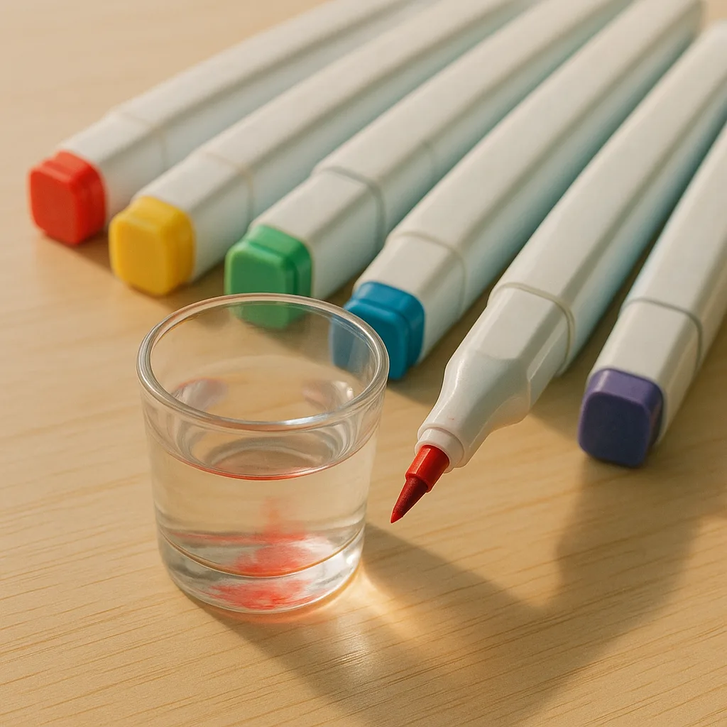 Zaschnięte markery i farby - czy można je odratować?