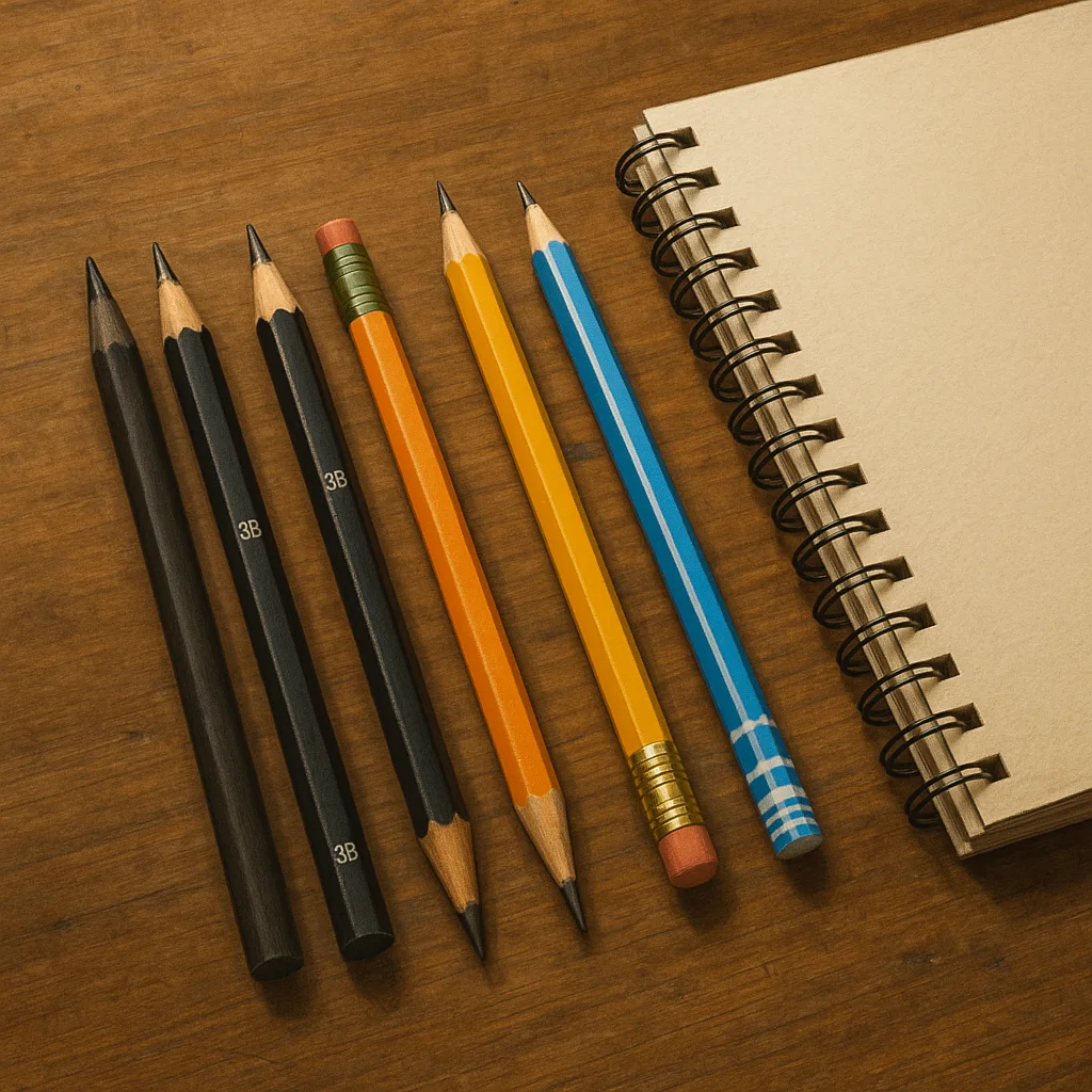 Ołówki dla profesjonalistów vs. ołówki szkolne: Czym się różnią i kiedy warto zainwestować?