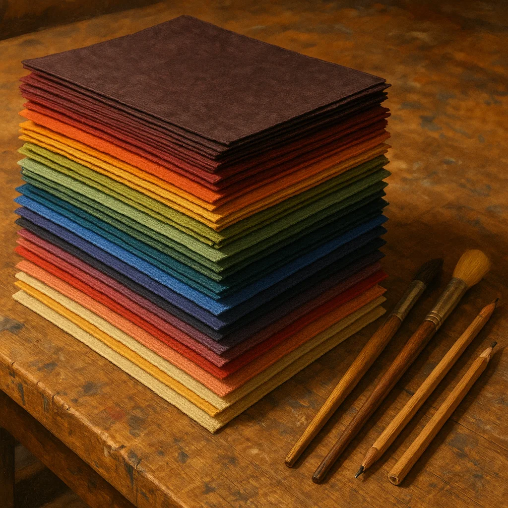 Jak dobrać papier i podłoże do technik artystycznych - przewodnik po gramaturach i fakturach