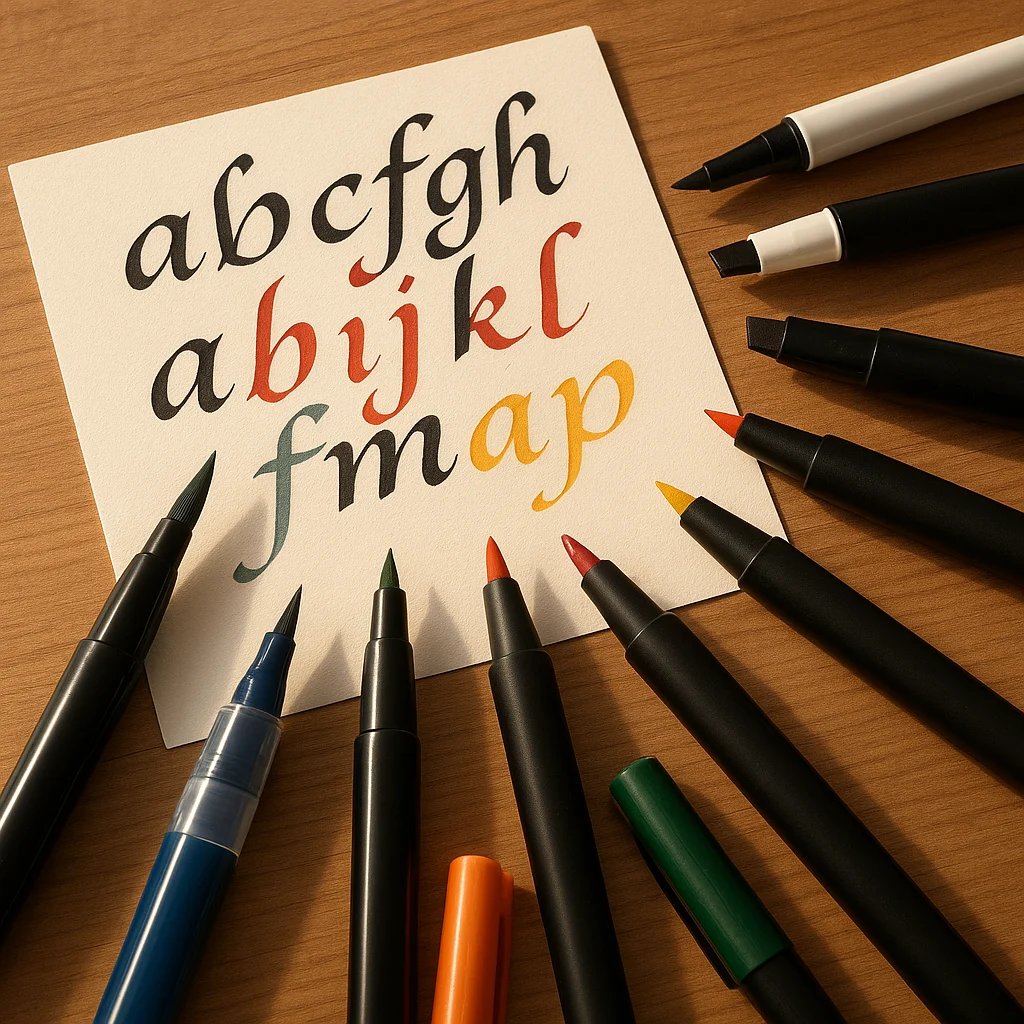 Pisaki do kaligrafii: Odkryj sztukę pięknego pisania - poradnik dla początkujących