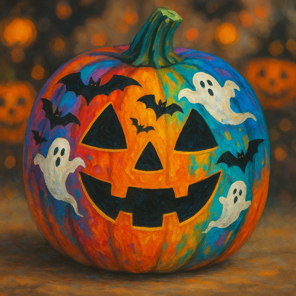 Halloweenowe projekty plastyczne: Jak wykorzystać zestaw malarski do stworzenia oryginalnych ozdób?