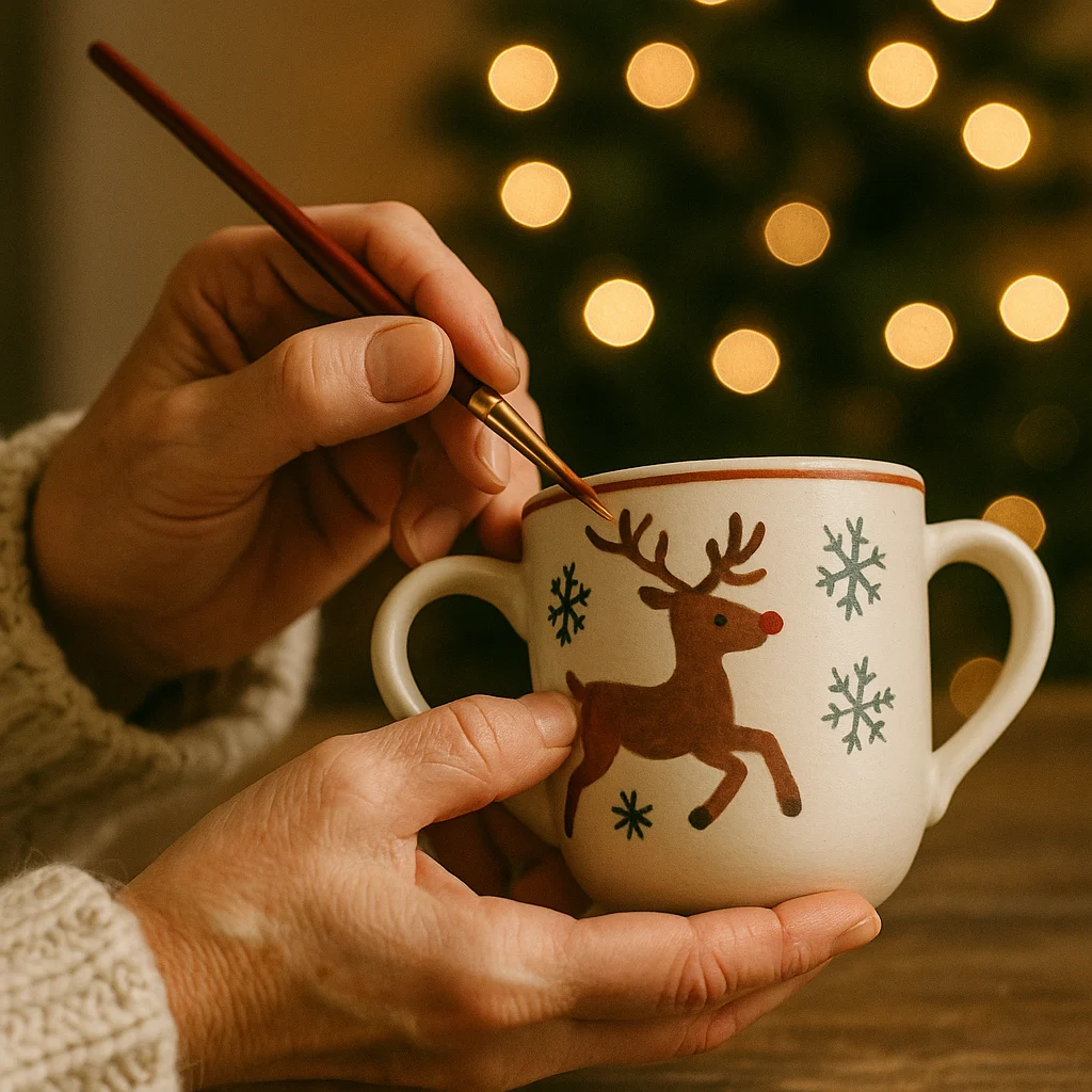 Zestaw malarski a świąteczne inspiracje: Tworzenie dekoracji i upominków na Boże Narodzenie