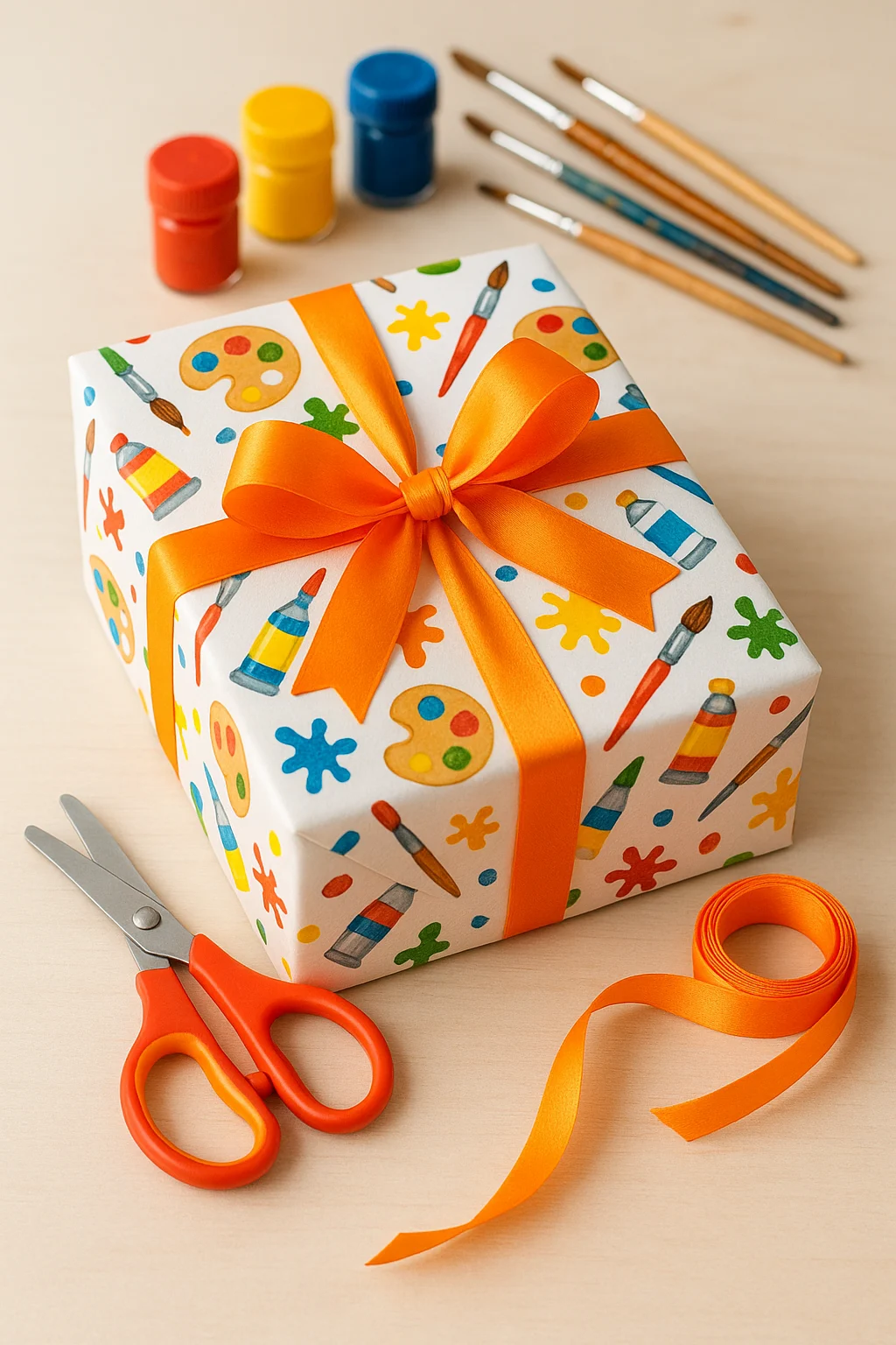 Jak zapakować zestaw malarski na prezent, żeby zrobił wrażenie? Poradnik krok po kroku