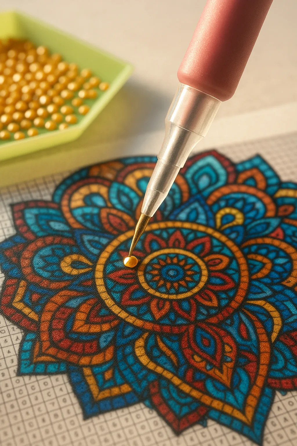 Haft diamentowy dla początkujących: Relaksujące hobby krok po kroku