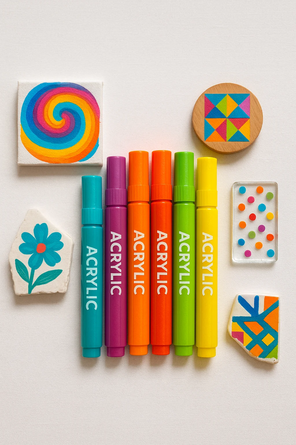 Markery akrylowe: Twój przewodnik po malowaniu na różnych powierzchniach